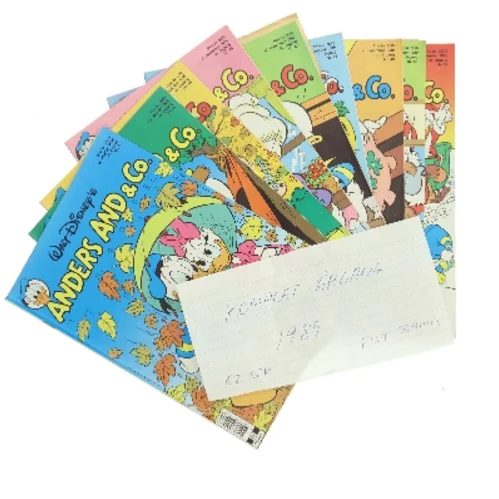 Komplet årgang 1989 Anders And & Co. af Disney (Bog)