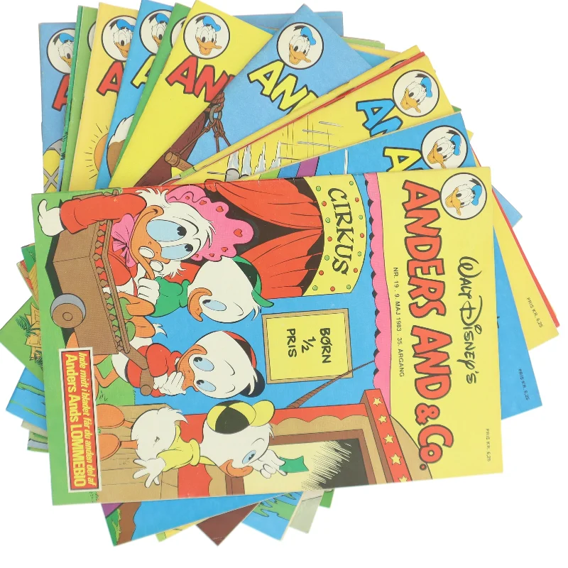 Anders And & Co. af Walt Disney 1983