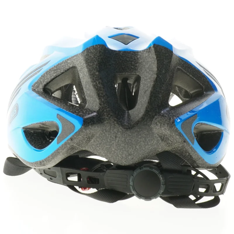 Blå cykelhjelm fra Abus (str. 58-62 cm)