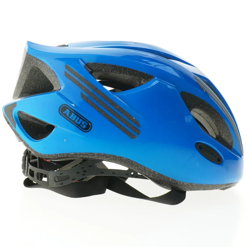 Blå cykelhjelm fra Abus (str. 58-62 cm)