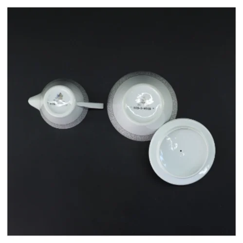 Koh-I-Noor flødekande og sukkerskål sæt (str. Ø. 8 cm. længde. 7 cm. og. ø. 11,5 cm. længde. 6,5 cm)