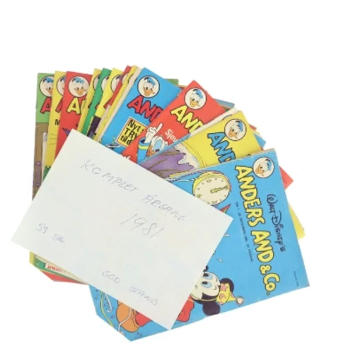 Anders And & Co. Komplet årgang 1981