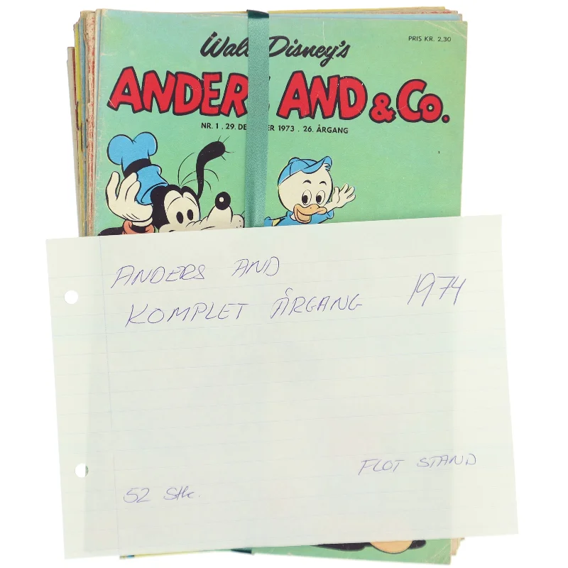 Anders And & Co, komplet årgang 1974