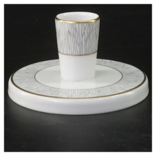 Koh-I-Noor lysestage fra Königl. pr. Tettau (str. Ø 10,5 og 3,5 cm)