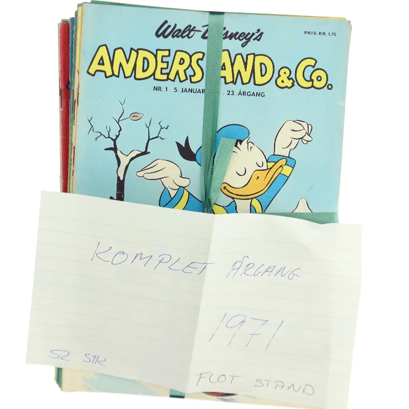 Anders And & Co. Komplet Årgang 1971