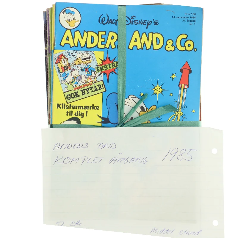 Anders And & Co. Komplet Årgang 1985 (Bog)