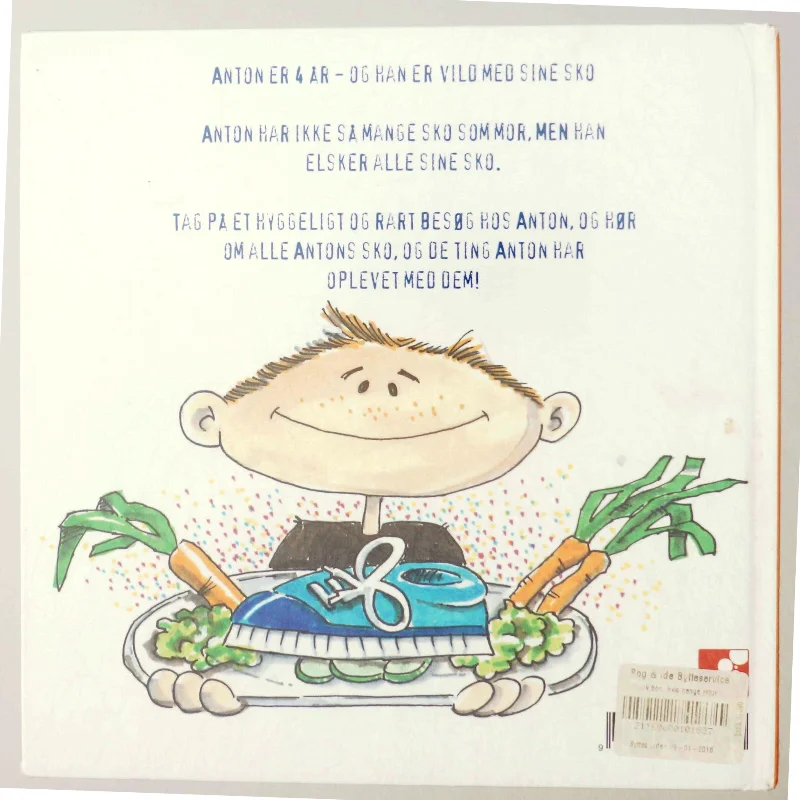 Antons mega mange sko (Bog) fra Forlaget ALFA