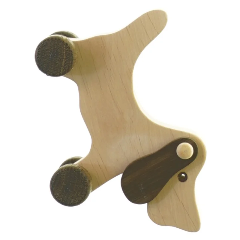 Rullende hund (str. 14 x 10 cm)