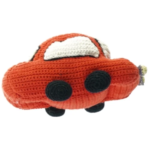Hæklet bil (str. 22 x 16 cm)