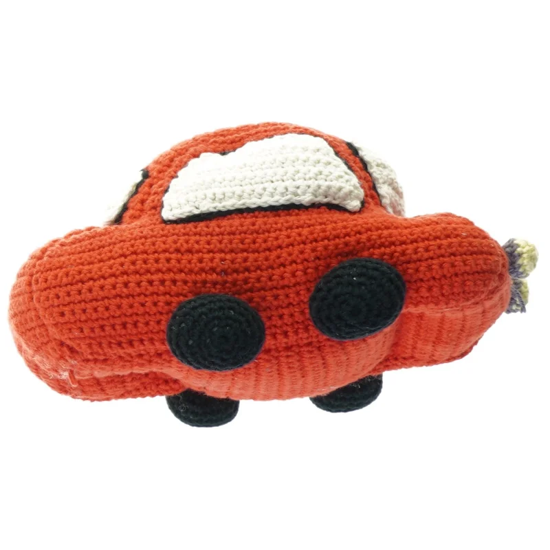 Hæklet bil (str. 22 x 16 cm)