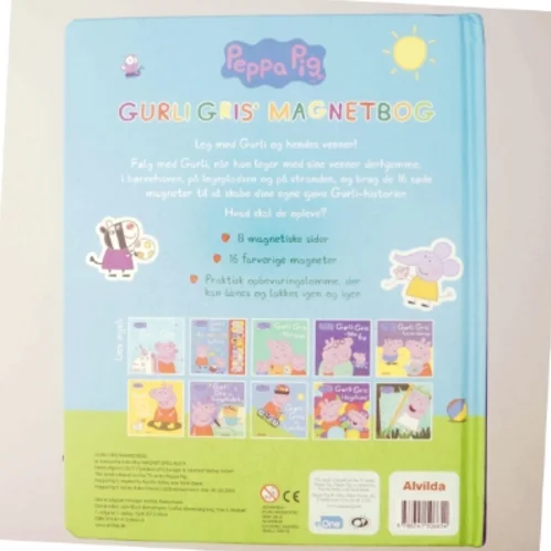 Gurli Gris' magnetbog (Bog)