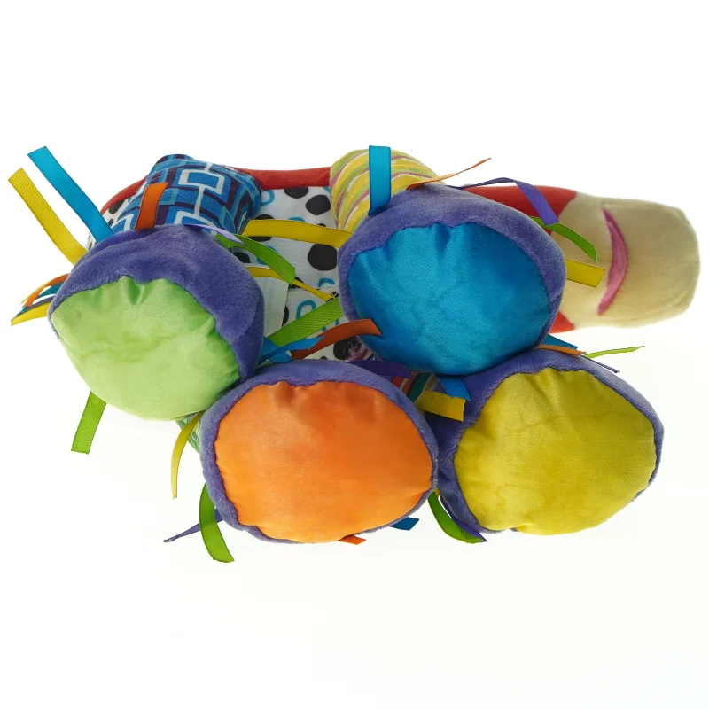 Aktivitetsbamse/sanselegetøj fra Lamaze (str. 25 x 12 cm)