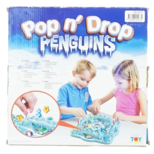 Pop and drop penguins fra Top Game (str. 27 cm)