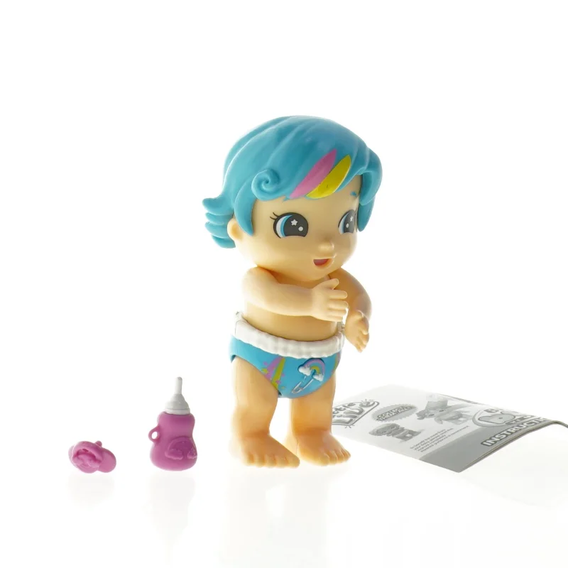 Little Live Pets dukke med tilbehør (str. Dukke 12,5 x 7 x 6 cm)