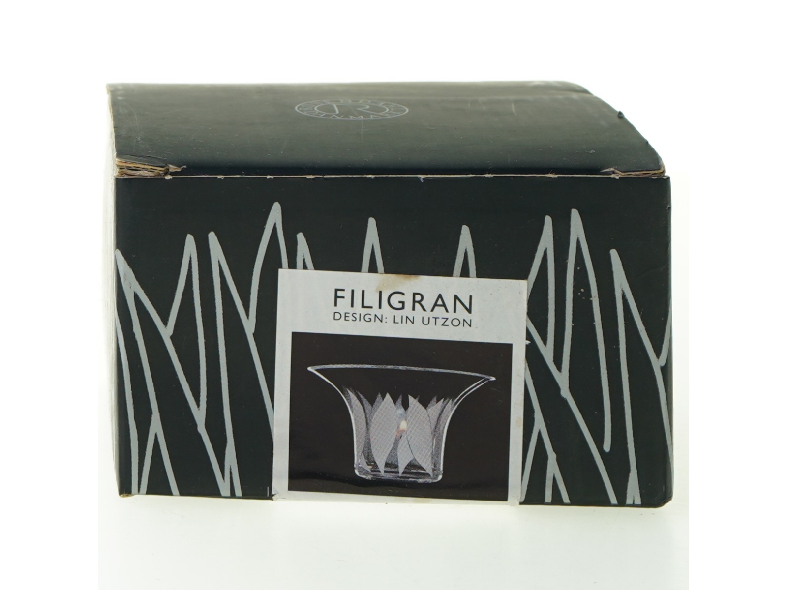 Fyrfadstage, filigran fra Rosendahl (str. 12 cm)