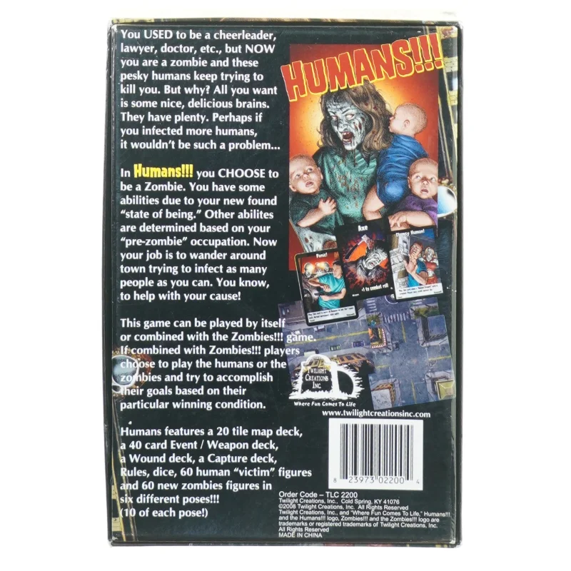 Humans!!! "Send more humans!!!" Fra Twilight Creations