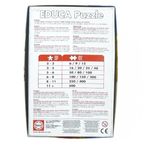 Winnie the pooh puslespil fra En Duca (str. 25 x 17 cm)