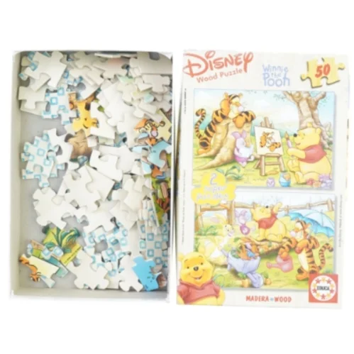 Winnie the pooh puslespil fra En Duca (str. 25 x 17 cm)