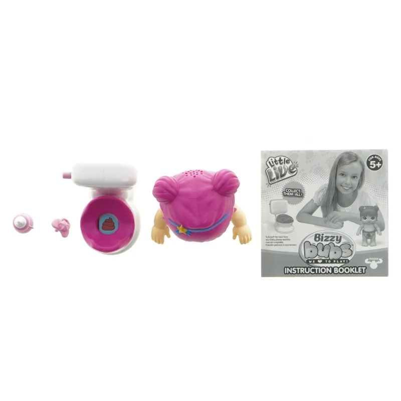 Little Live Bizzy Bubs dukkesæt med potte (str. Dukke 12,5 x 8 x 5 cm)