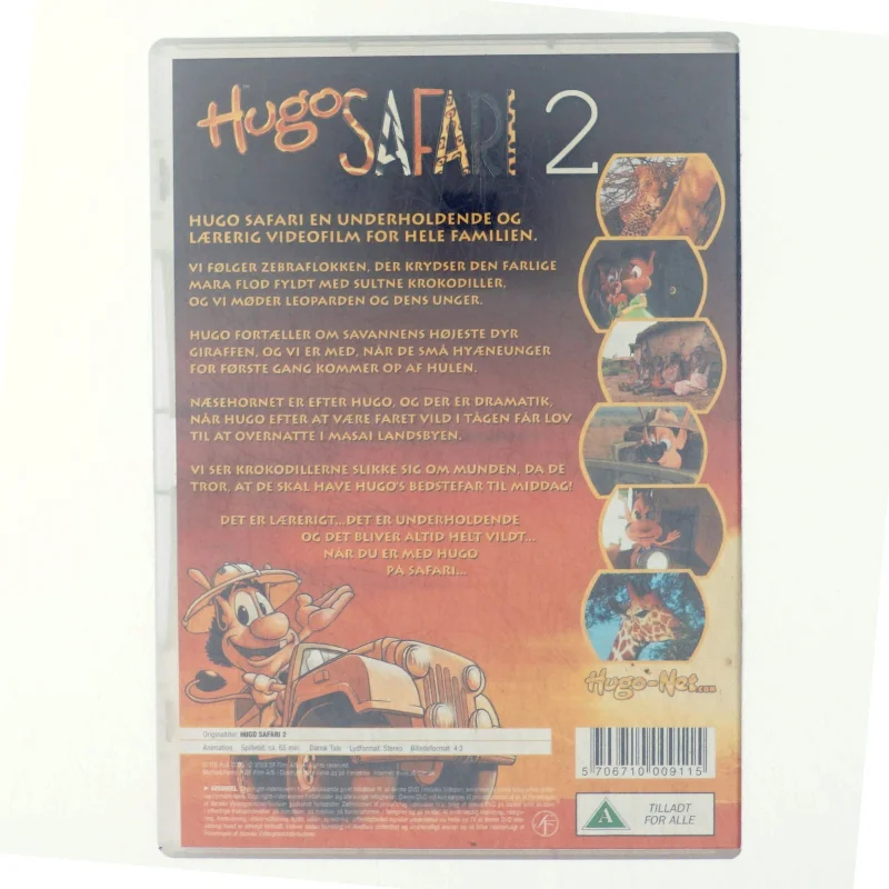 Hugo safari 2 DVD