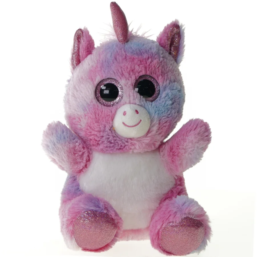Enhjørning bamse (str. 22 x 13 cm)