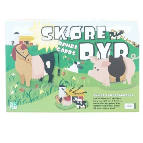 Skøre bondegårdsdyr fra El Litas (str. 37 x 25 cm)