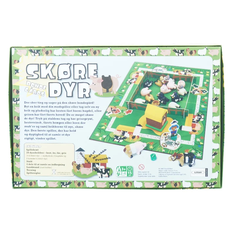 Skøre bondegårdsdyr fra El Litas (str. 37 x 25 cm)