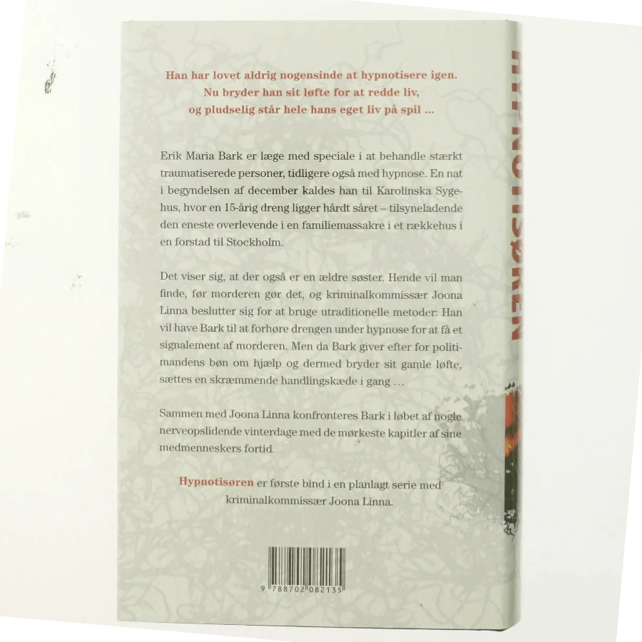 Hypnotisøren af Lars Kepler (Bog)