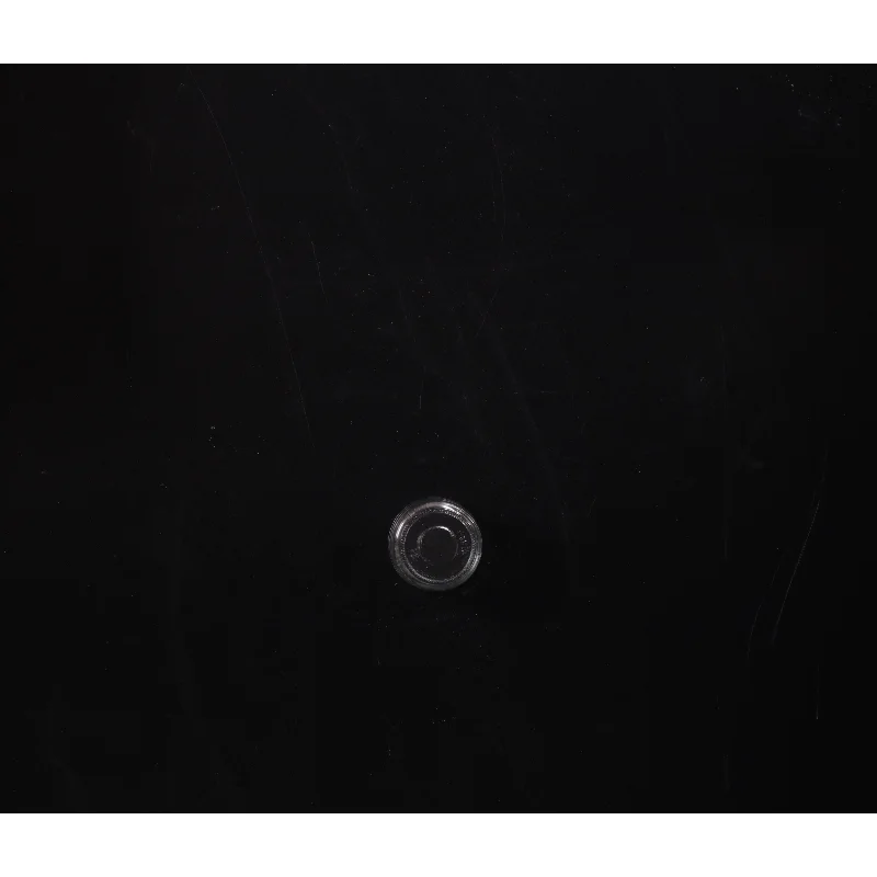 Gennemsigtig glasvase (str. 4 x 2 cm)