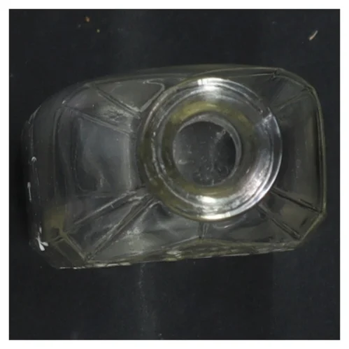 Gammel glasflaske (str. 18 cm)