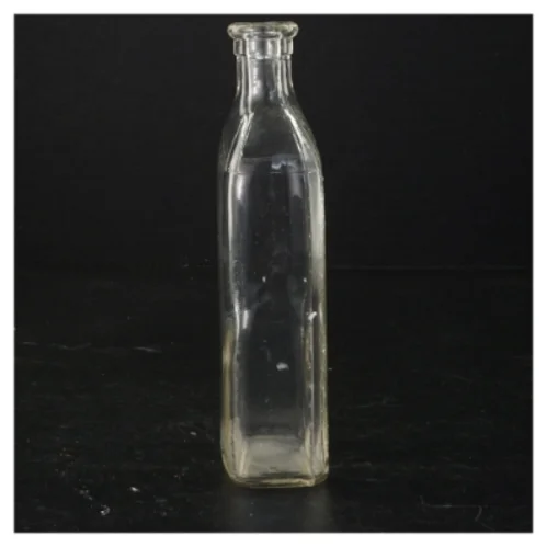 Gammel glasflaske (str. 18 cm)