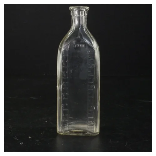 Gammel glasflaske (str. 18 cm)