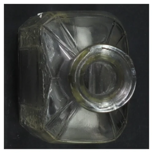 Gammel glasflaske (str. 18 cm)