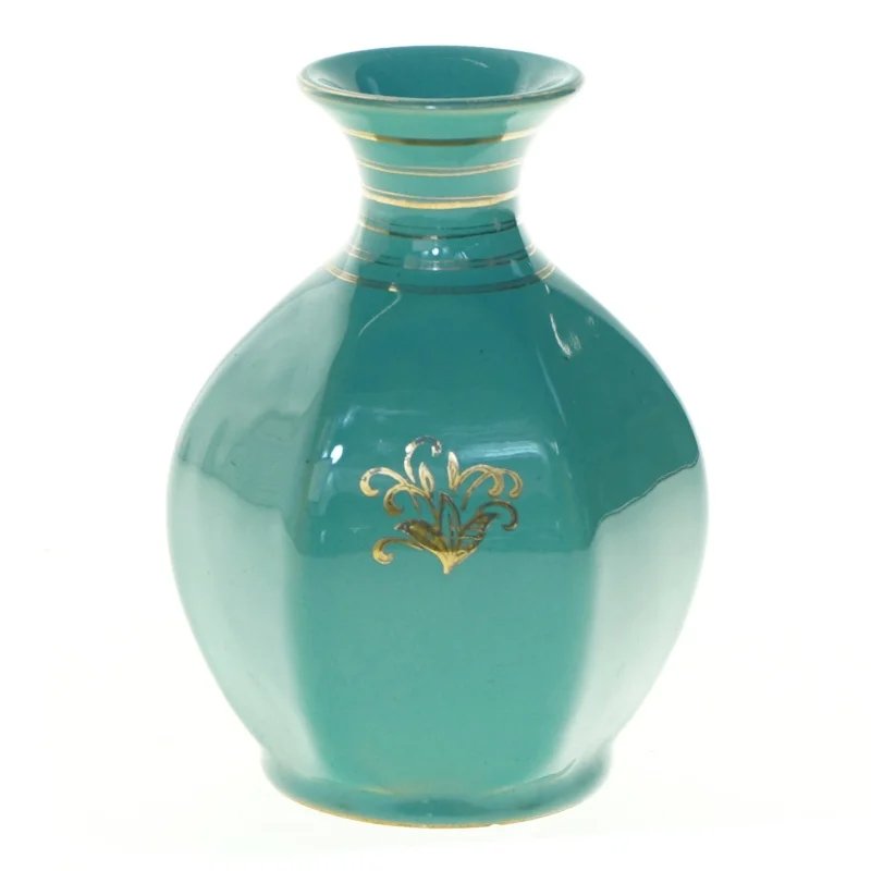 Blomstervase fra Johgus Bornholm (str. 11 x 8 cm)