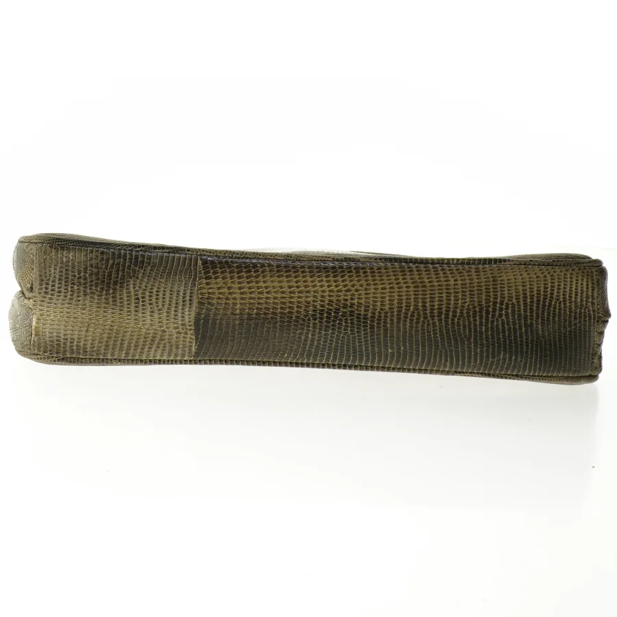 Håndtaske og pung i slangeskindsdesign (str. 26 x 15 cm)