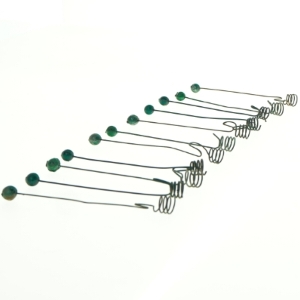 Gl. Julelys ophæng til juletræet fra Lysholder (str. 14 cm)