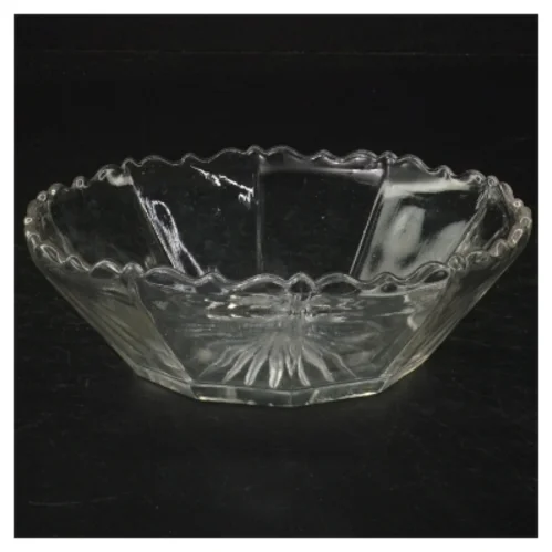 Gl. Glasskål (str. Ø. 14,5 cm)