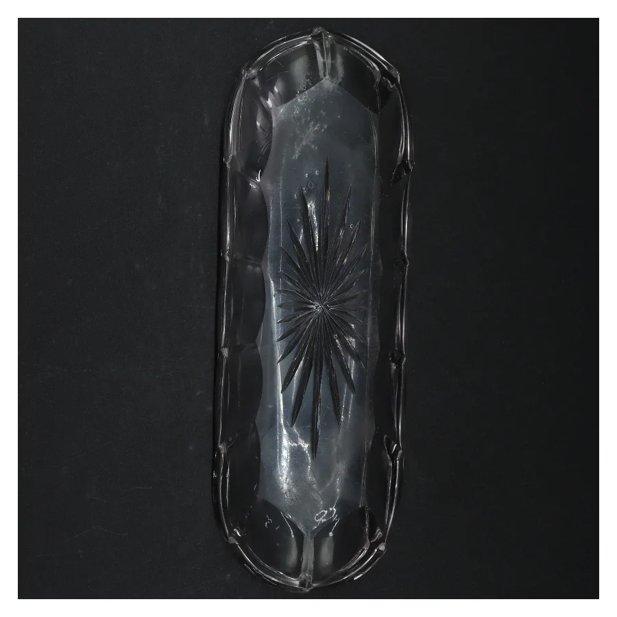 Gl. glasfad (str. 25 x 8,5 cm)