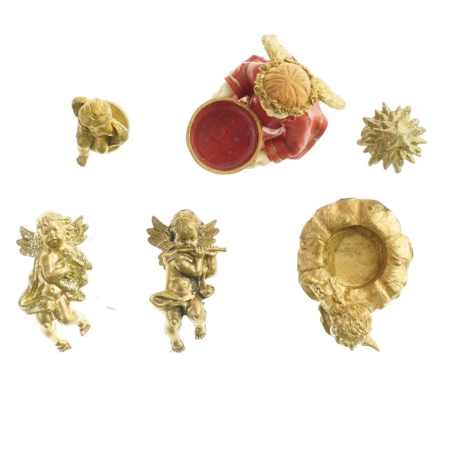 Julepynt figurer som Juleengle (str. 15 cm)