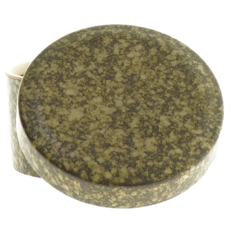 Dekorativ dåse med låg (str. Ø. 11 cm)