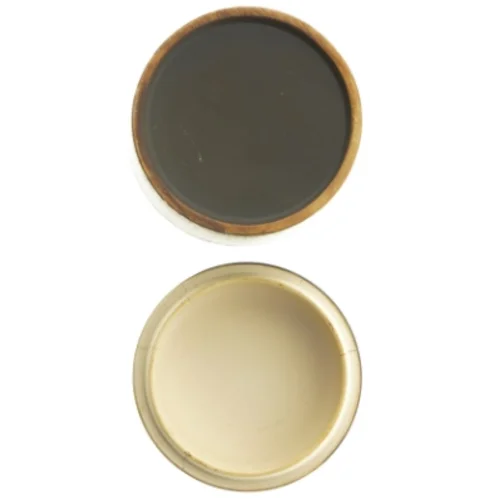 Dekorativ dåse med låg (str. Ø. 11 cm)