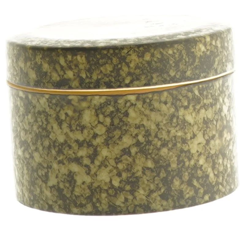 Dekorativ dåse med låg (str. Ø. 11 cm)