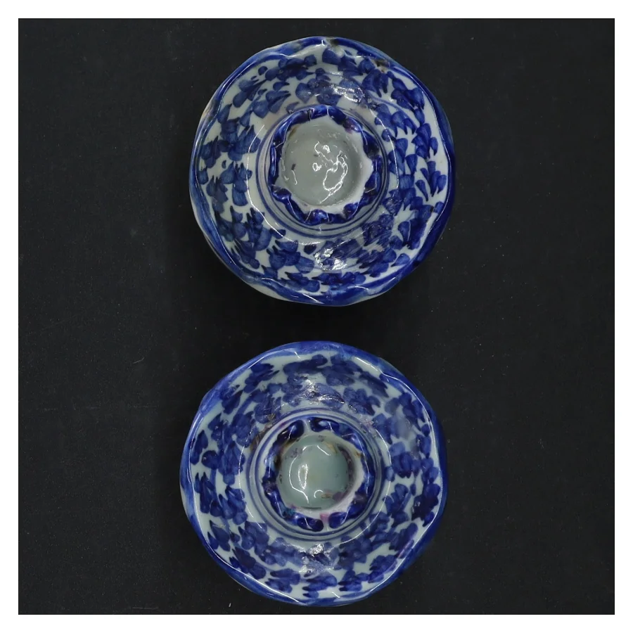 Porcelænsstager (str. H 6 cm)