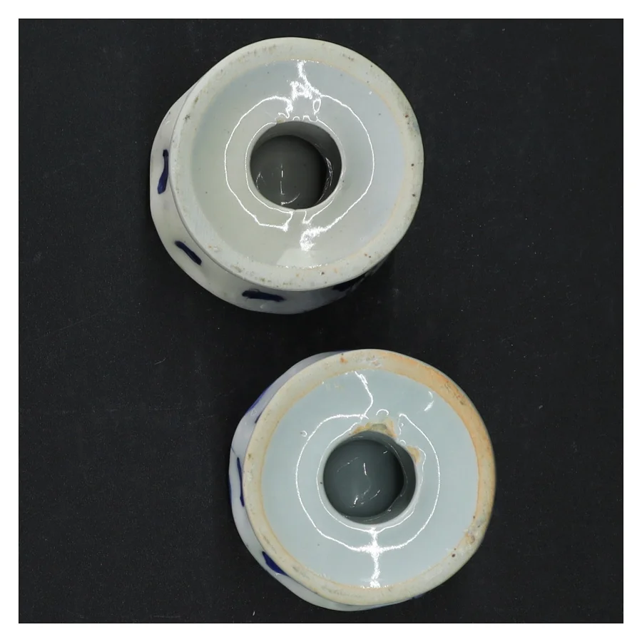 Porcelænsstager (str. H 6 cm)