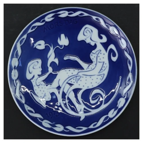 Samlerplatte til Mors Dag fra Royal Copenhagen (str. Ø. 15 cm)