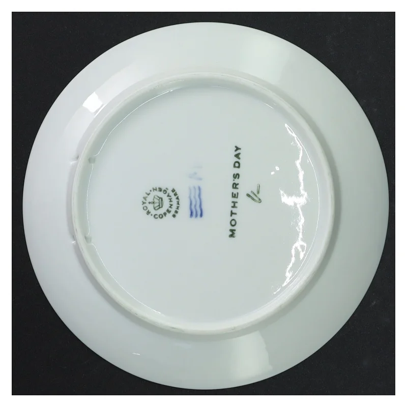 Samlerplatte til Mors Dag fra Royal Copenhagen (str. Ø. 15 cm)