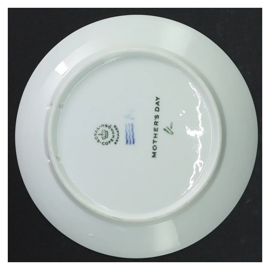 Samlerplatte til Mors Dag fra Royal Copenhagen (str. Ø. 15 cm)
