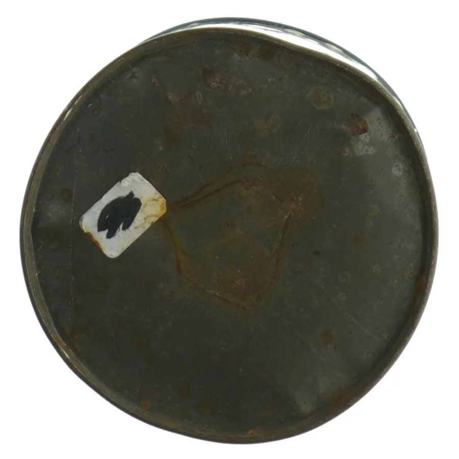 Vintage kagedåse (str. H. 10,5 cm. ø. 9 cm)