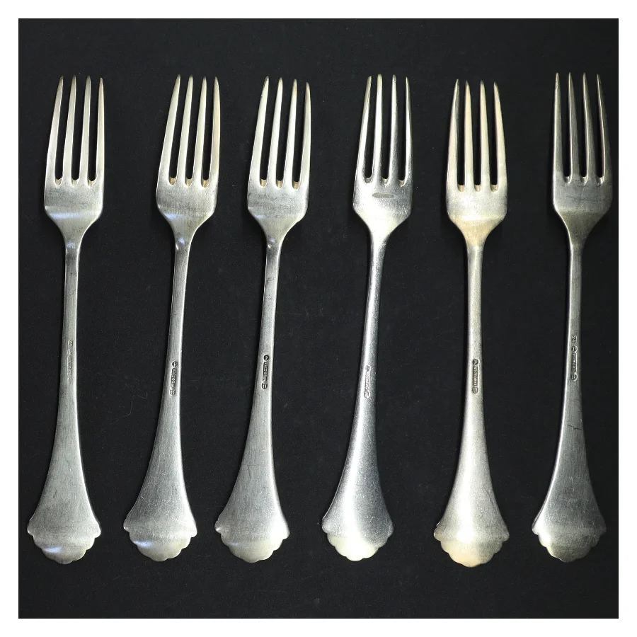 Sæt Victoria gafler (str. Længde 21. cm)
