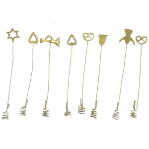 Julelys ophæng til juletræet  (str. 16 cm)